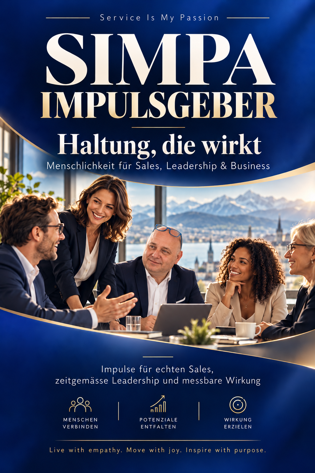 Cover des SIMPA Impulsgebers – Haltung, die wirkt